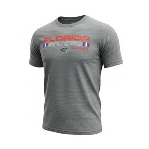 The Nike tee Dri-fit Size large Men's Gray Florida Gators Tee